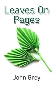 Paperback Leaves On Pages Book