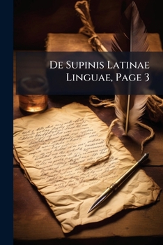 Paperback De Supinis Latinae Linguae, Page 3 Book