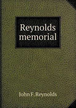 Paperback Reynolds Memorial Book