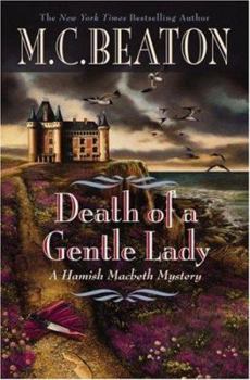 Hardcover Death of a Gentle Lady Book