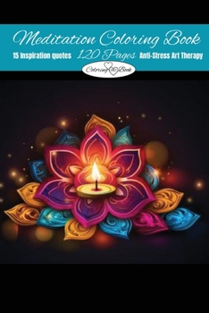 Paperback The Meditation Coloring Book