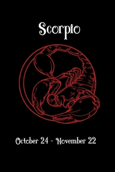 Paperback Scorpio Notebook: This simple lined notebook/journal is customized for just Scorpio! Book