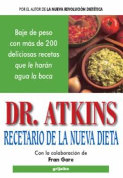 Paperback Recetario de La Nueva Dieta [Spanish] Book