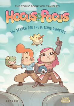 Paperback Hocus & Pocus: The Search for the Missing Dwarves: The Comic Book You Can Play Book