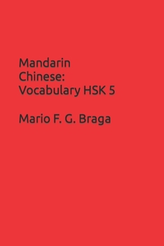 Paperback Mandarin Chinese: Vocabulary HSK 5 Book