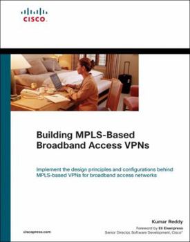 Hardcover Building MPLS-Based Broadband Access VPNs Book