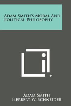 Paperback Adam Smith's Moral and Political Philosophy Book