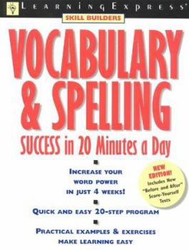 Paperback Vocabulary & Spelling Success Book