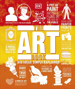 Hardcover The Art Book: Big Ideas Simply Explained Book