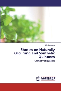 Paperback Studies on Naturally Occurring and Synthetic Quinones Book