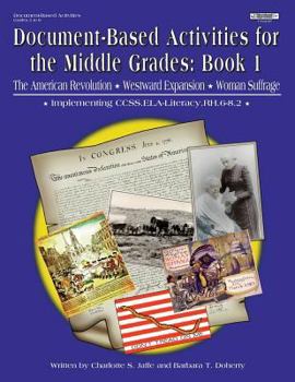 Paperback Document Based Activities for the Middle Grades; Book