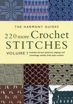 Hardcover 220 More Crochet Stitches: Volume 7 Book
