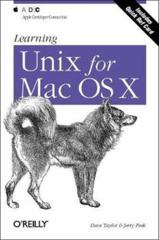 Paperback Learning Unix for the Mac OS X Book