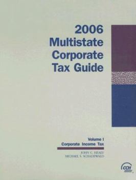 Paperback Multistate Corporate Tax Guide (2006) (Two Volume Set) Book