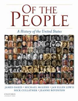 Hardcover Of the People: A History of the United States Book