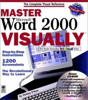 Paperback Master Microsoft Word 2000 Visually TM [With CDROM] Book