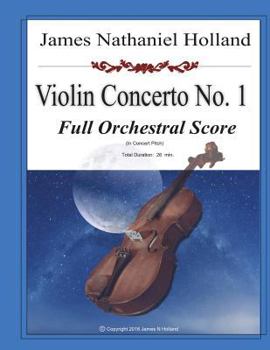 Paperback Violin Concerto No. 1: Full Score Only in Concert Pitch Book