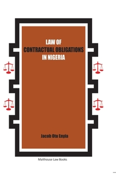Paperback Law of Contractual Obligations in Nigeria Book