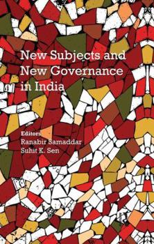 Paperback New Subjects and New Governance in India Book