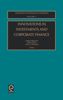 Hardcover Innovations in Investments and Corporate Finance Book