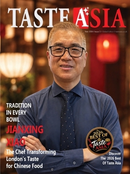 Taste Asia Magazine Interview with Chef Jianxing Xiao, YEYE: Exploring Asian Culinary Treasures (Issue)