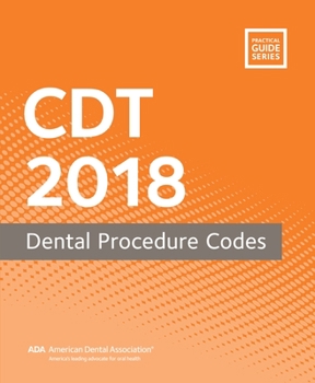 Spiral-bound Cdt 2018: Dental Procedure Codes Book