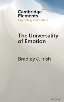 Hardcover The Universality of Emotion Book