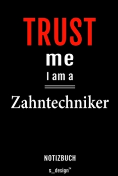 Paperback Notizbuch f?r Zahntechniker: Originelle Geschenk-Idee [120 Seiten liniertes blanko Papier] [German] Book