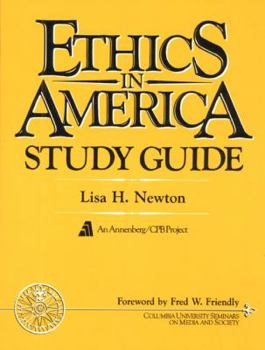 Paperback Ethics in America Study Guide Book