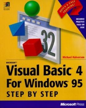 Paperback Microsoft Visual Basic 4 Step by Step Book