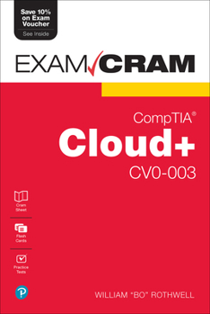 Paperback Comptia Cloud+ Cv0-003 Exam Cram Book