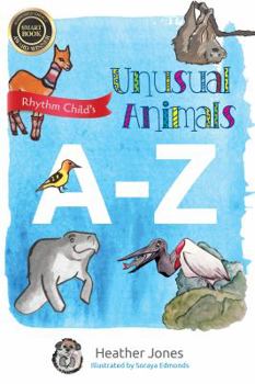Hardcover Unusual Animals A-Z Book