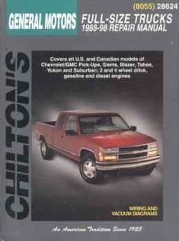 Paperback Chevrolet Pick-Ups, 1988-98 Book