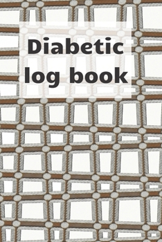 Paperback Diabetic Log Book: Blood sugar notebook, journal record, diabetic organiser, Glucose Tracker Book