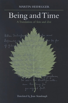 Paperback Being and Time: A Translation of Sein Und Zeit Book