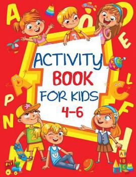 Paperback Activity Book for Kids 4-6 Book