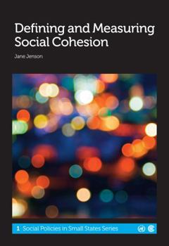 Paperback Defining and Measuring Social Cohesion, 1 Book