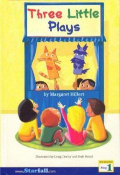 Hardcover Three Little Plays (I'm Reading! Step 1) Book