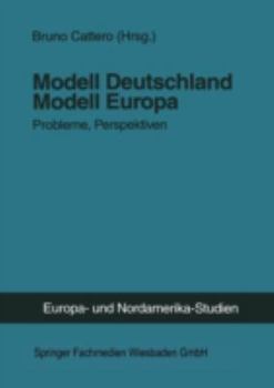Paperback Modell Deutschland -- Modell Europa: Probleme, Perspektiven [German] Book