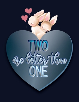 Two are Better Than One: Expense | Bills | Debt Log | Saving Goal | Tracker | Planner Diary Organizer For Couples | Bunny In Love