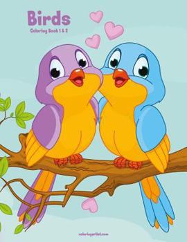 Paperback Birds Coloring Book 1 & 2 Book