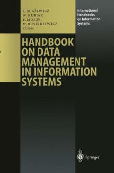 Paperback Handbook on Data Management in Information Systems Book