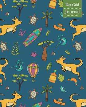 Paperback Dot Grid Journal: Notebook Planner with Australia Themed Cover Design Book