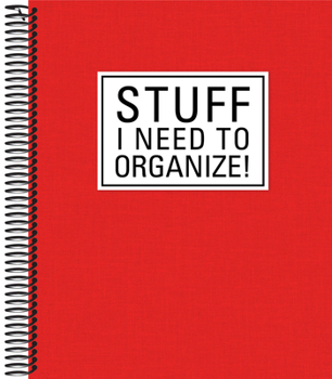 Spiral-bound Stuff I Need to Organize! (Includes 12 Pockets) Book
