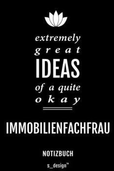 Notizbuch für Immobilienfachmänner / Immobilienfachmann / Immobilienfachfrau: Originelle Geschenk-Idee [120 Seiten liniertes blanko Papier] (German Edition)