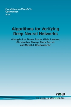 Paperback Algorithms for Verifying Deep Neural Networks Book