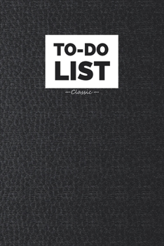 TO-DO LIST -Classic-: ( Classic Minimalist Planner )