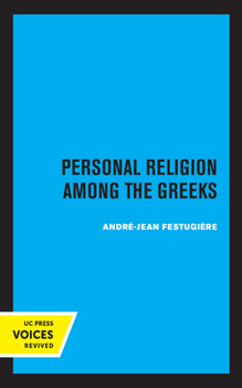 Paperback Personal Religion Among the Greeks: Volume 26 Book