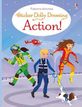 Paperback Action! (Sticker Dolly Dressing) Book