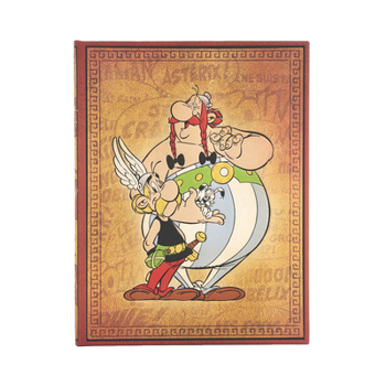 Diary Paperblanks Asterix & Obelix the Adventures of Asterix Hardcover Journals Ultra Lined Elastic Band 144 Pg 120 GSM Book